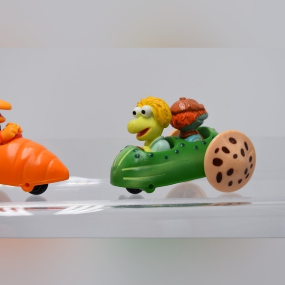 Fraggle Rock McDonald's Mokey Gogo Carrot Car Push Along Racers - Picture 3 of 5